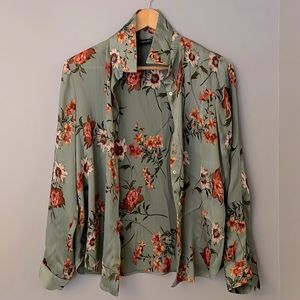 ZARA SATIN BLOUSE